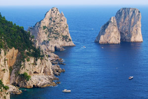 Passeio em Capri, Costa Amalfitana e Pompeia